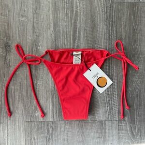 NWT Tropic of C Melon Bikini Bottoms Size XS